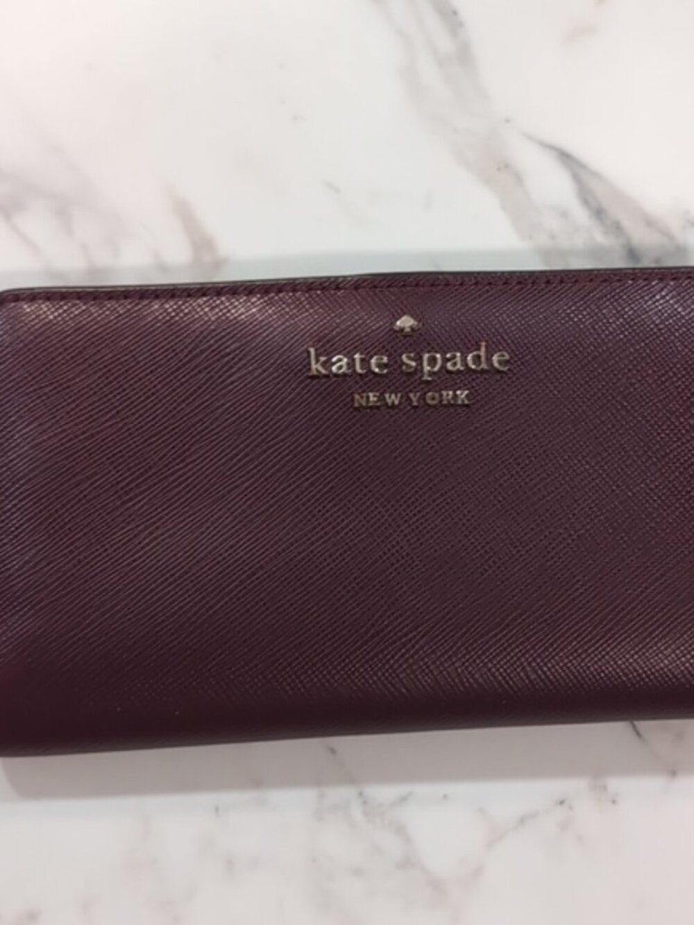 Kate Spade Mulled Wine Stacy Wallet